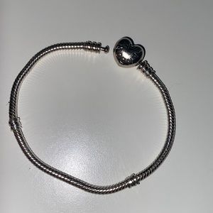 Pandora heart clasp bracelet